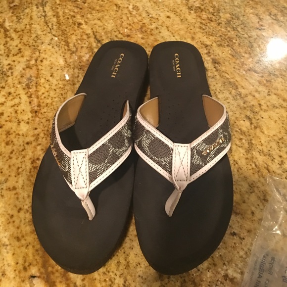 Coach | Shoes | Coach Brown Sandals 
